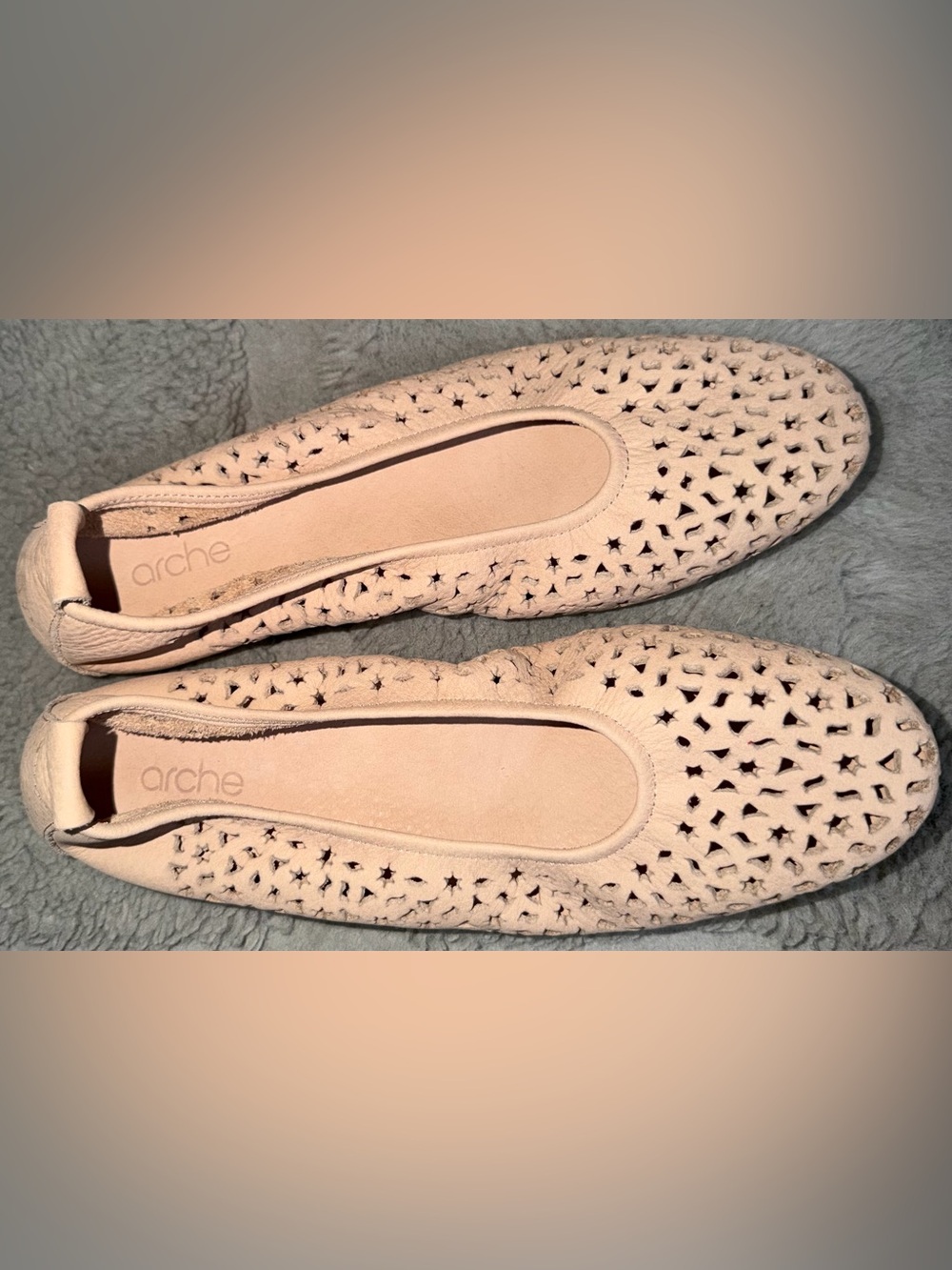 Arche Nude Lilly Ballerina Flats